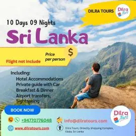 Plan &amp; book your Sri Lanka private tour with Dilra Tours 